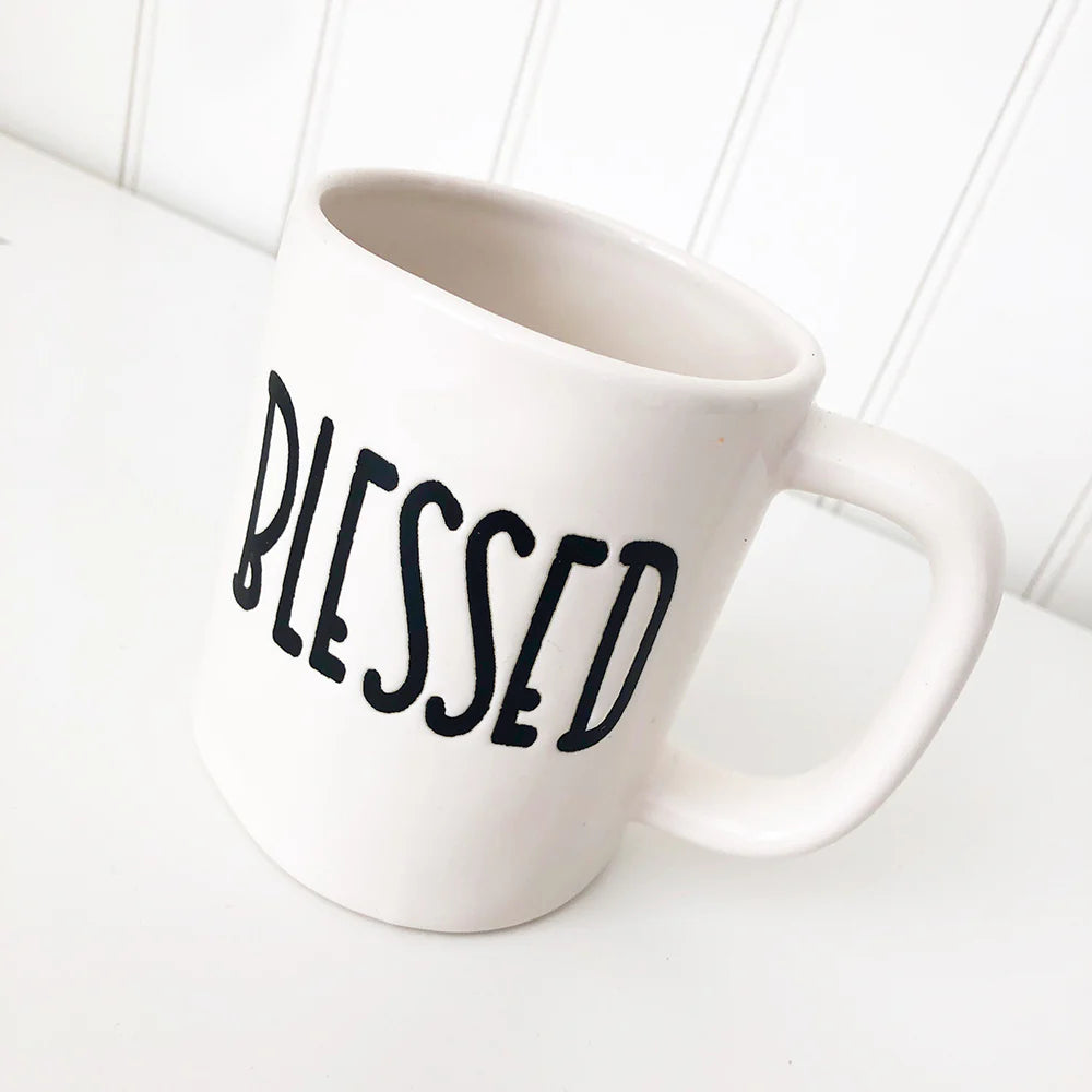 Ceramic Mug - BLESSED