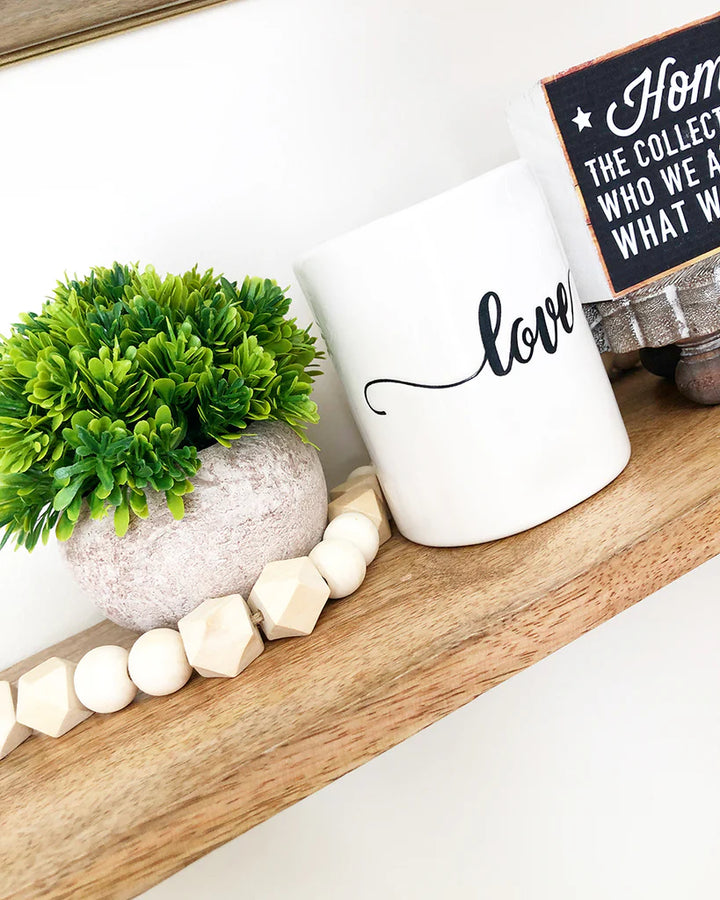 Ceramic Mug - love