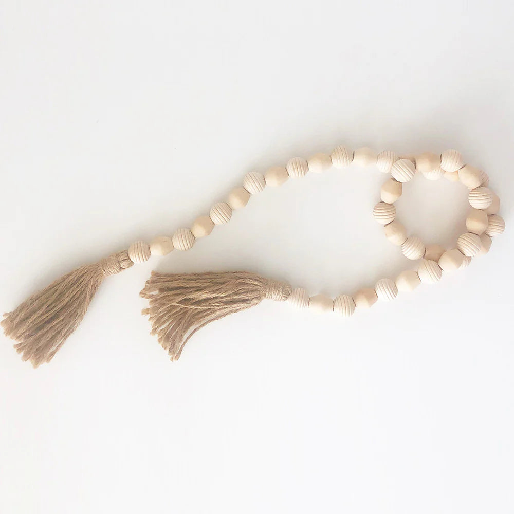 Wood Beads - Beehive & Cones