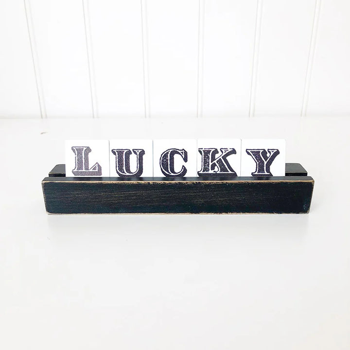Scrabble Tile Holders - Black