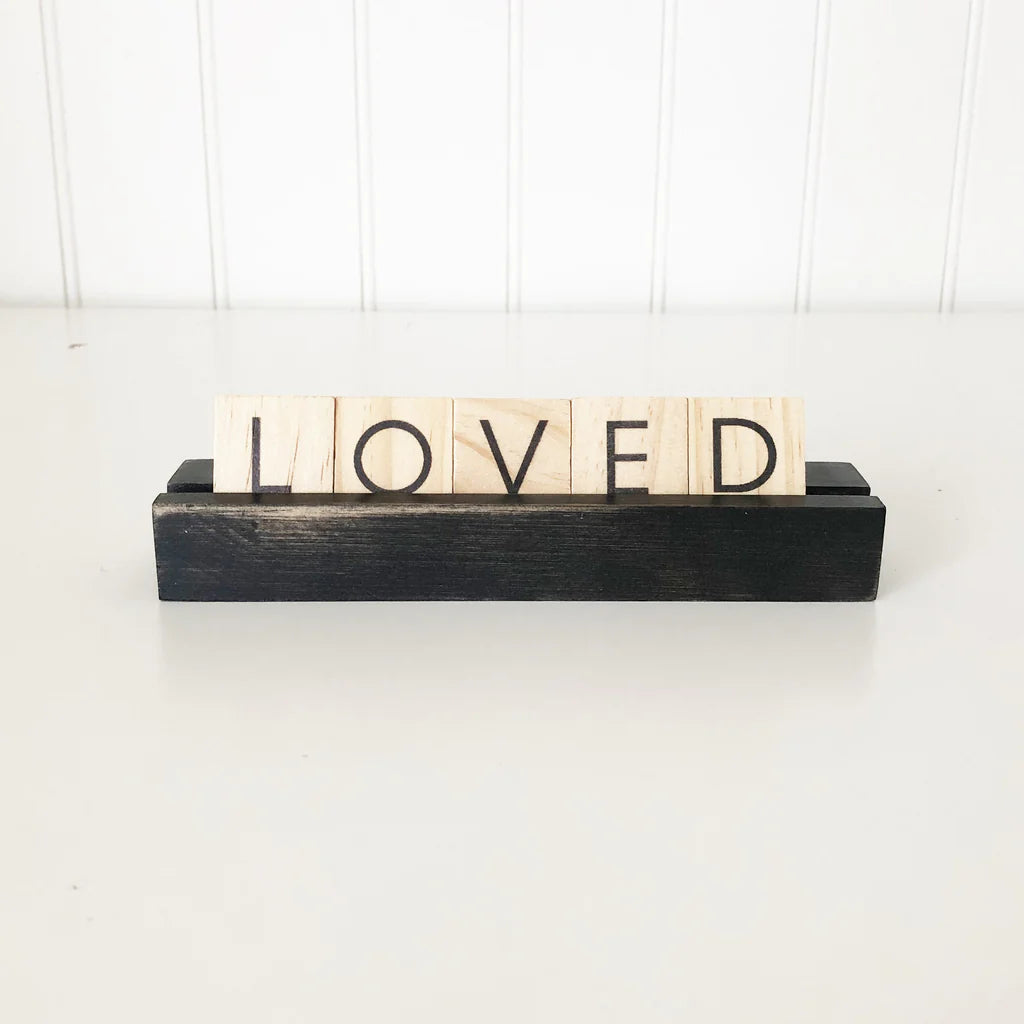 Scrabble Tile Holders - Black