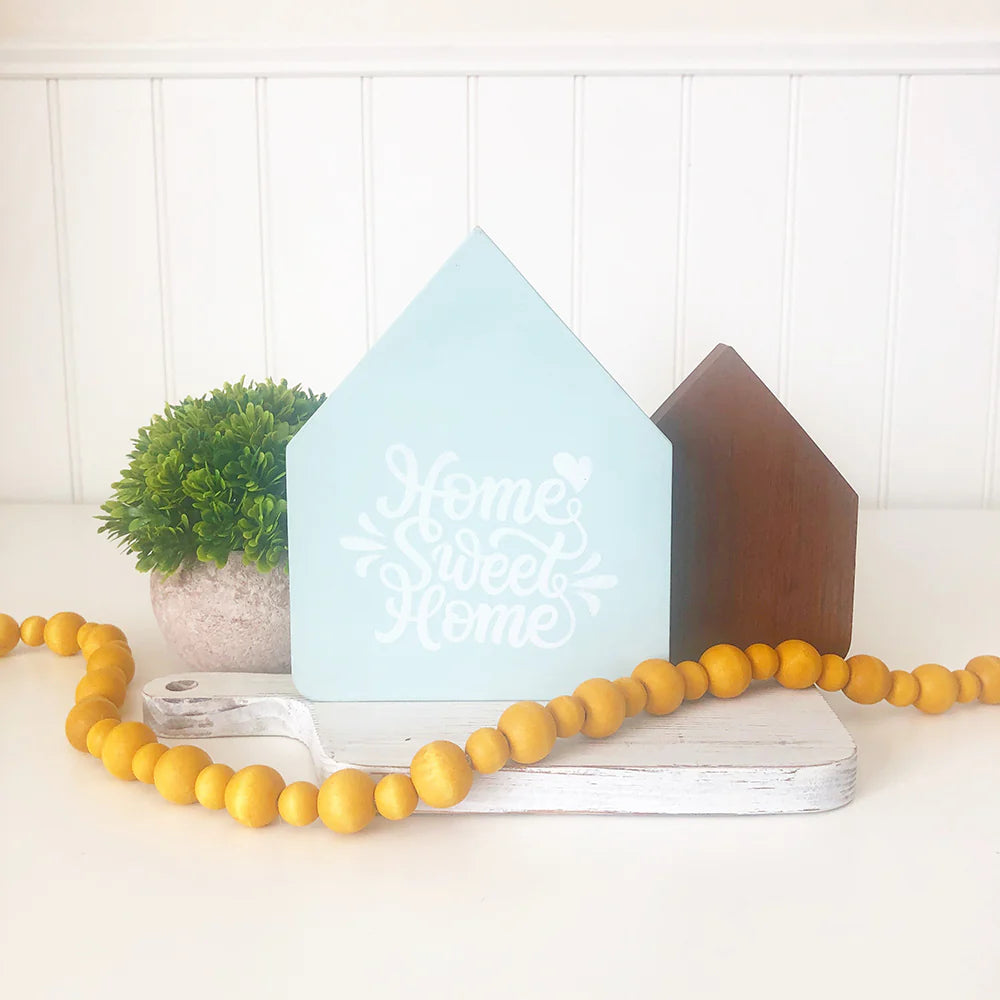 Home Sweet Home Wood Houses - Set of 2