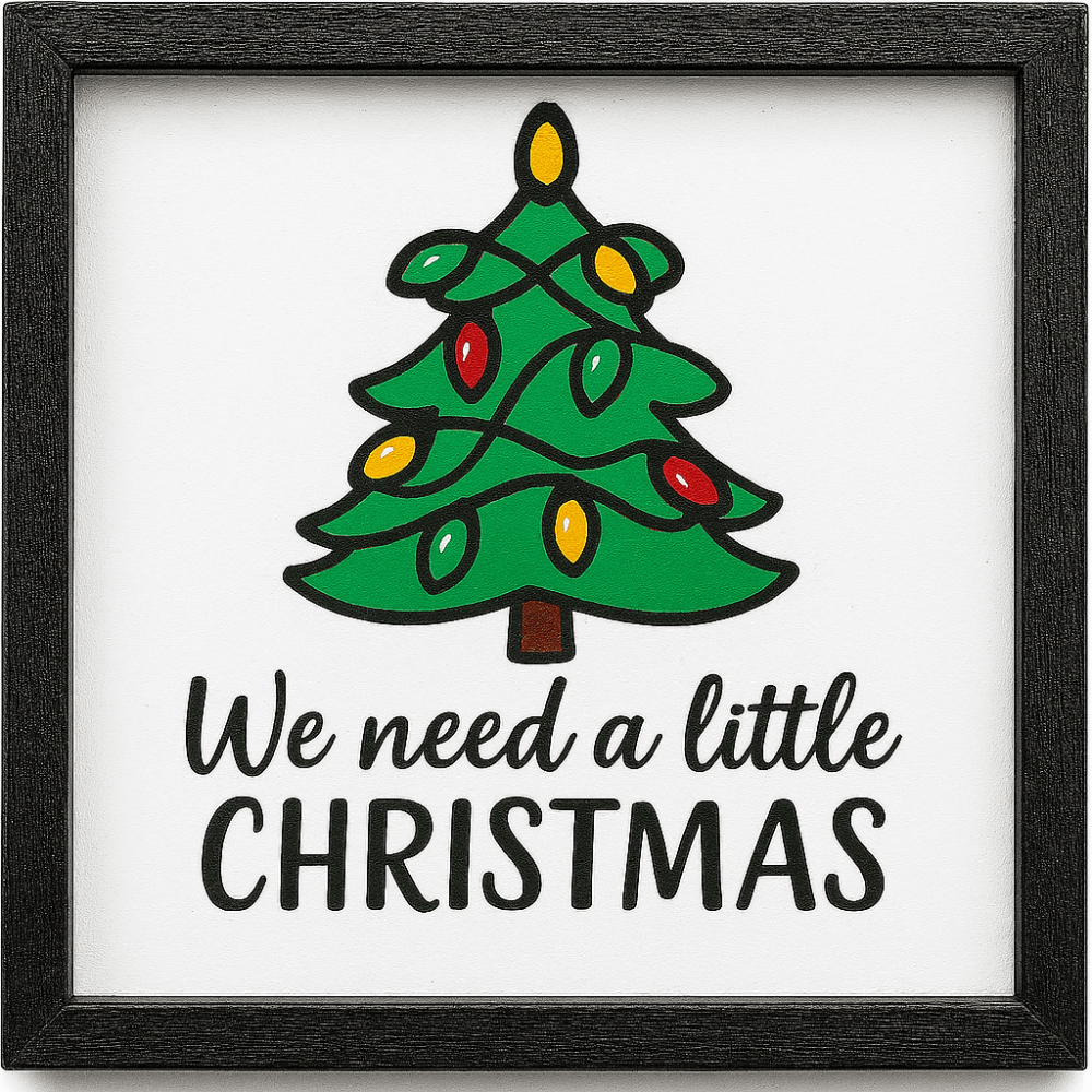 A Little Christmas Christmas Lights Collection 10"x10"