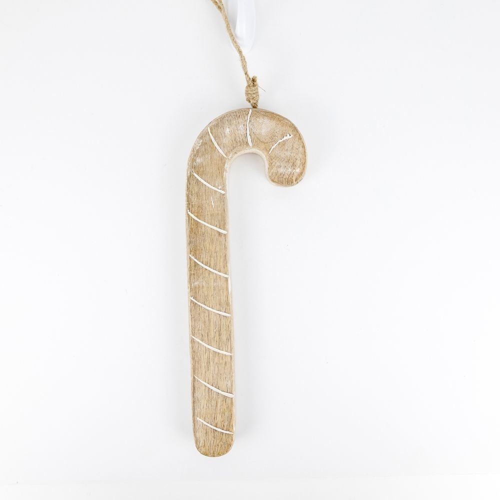 5x13 Mango Wood Believe In Kindness Christmas Ornament