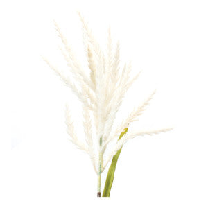 Astilbe Faux Stem - 34" White Botanical Decor