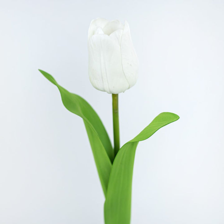16" Faux Tulip in a Pot