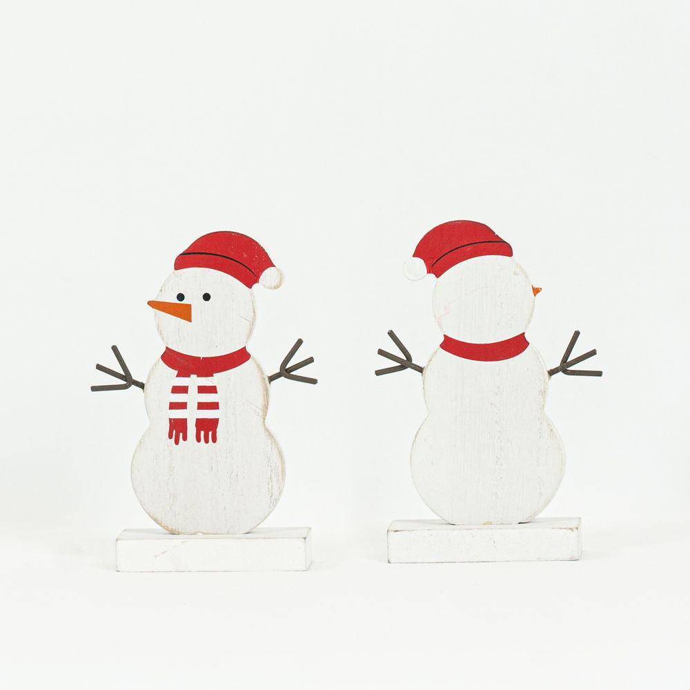 Snow Woman Wood Cutout - Believe In Kindness Collection
