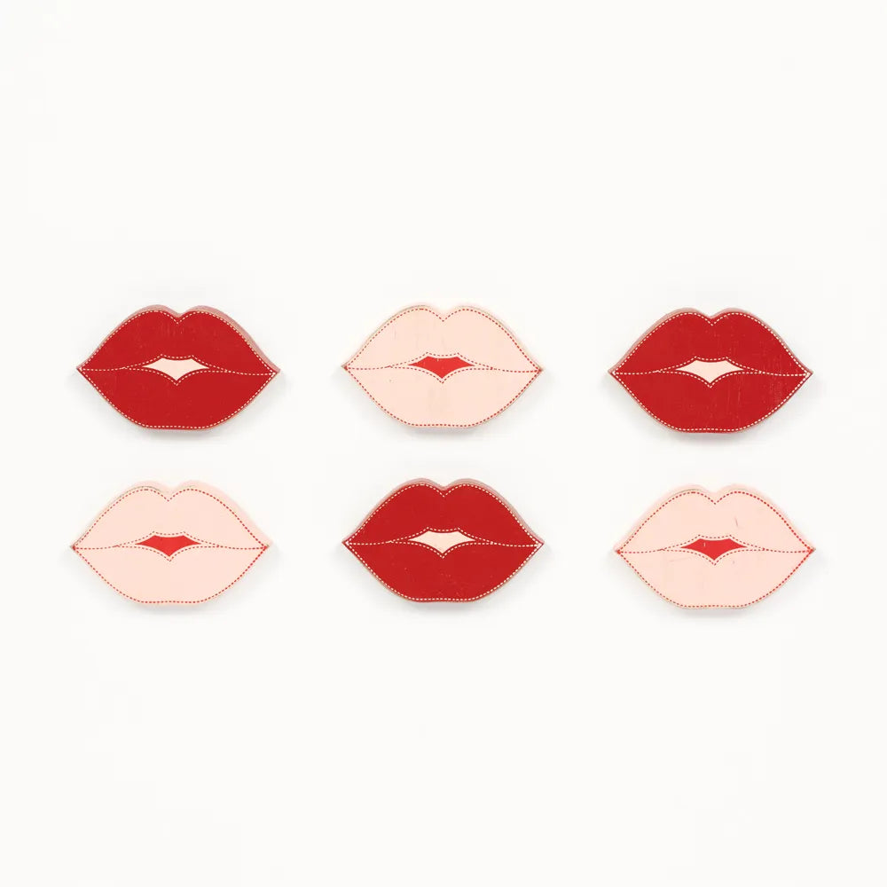 Letterboard Shapes Set – Kiss Lips (Set of 6)
