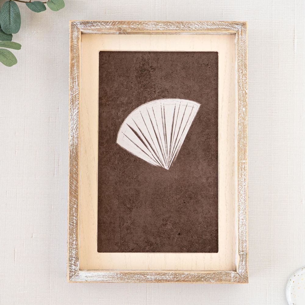 B FAN Wood Frame Sign