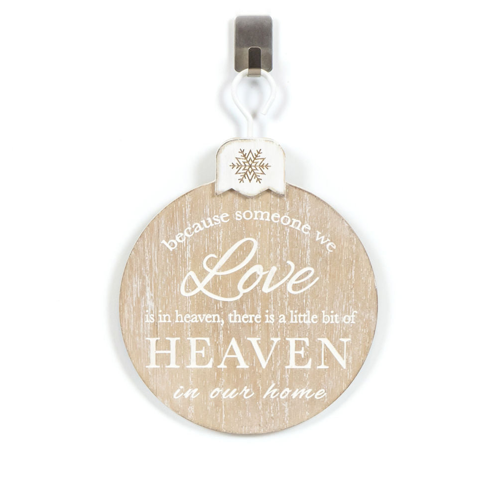 5" x 7" x 0.5" Wood Ornament (Heaven)