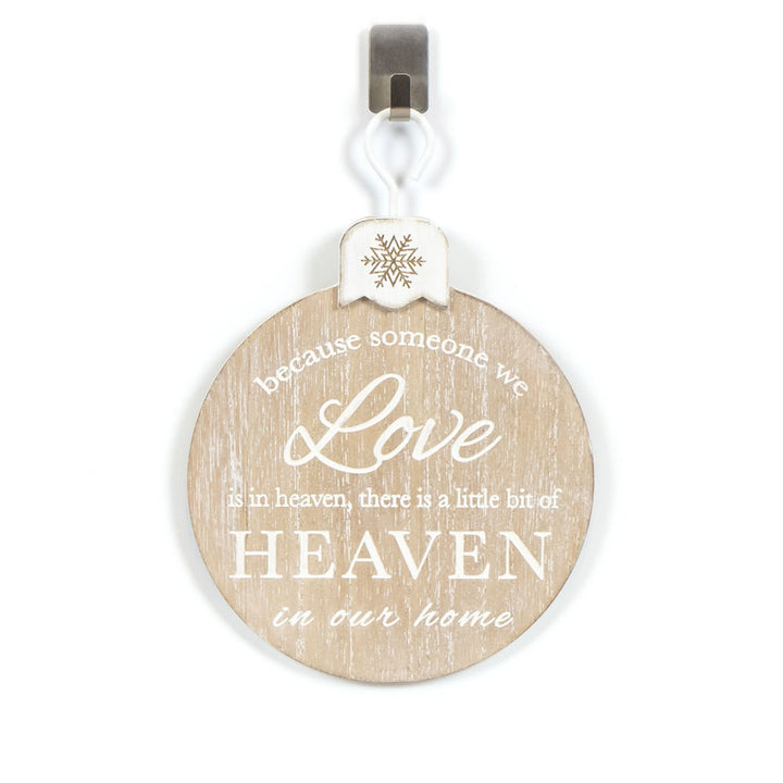 5" x 7" x 0.5" Wood Ornament (Heaven)