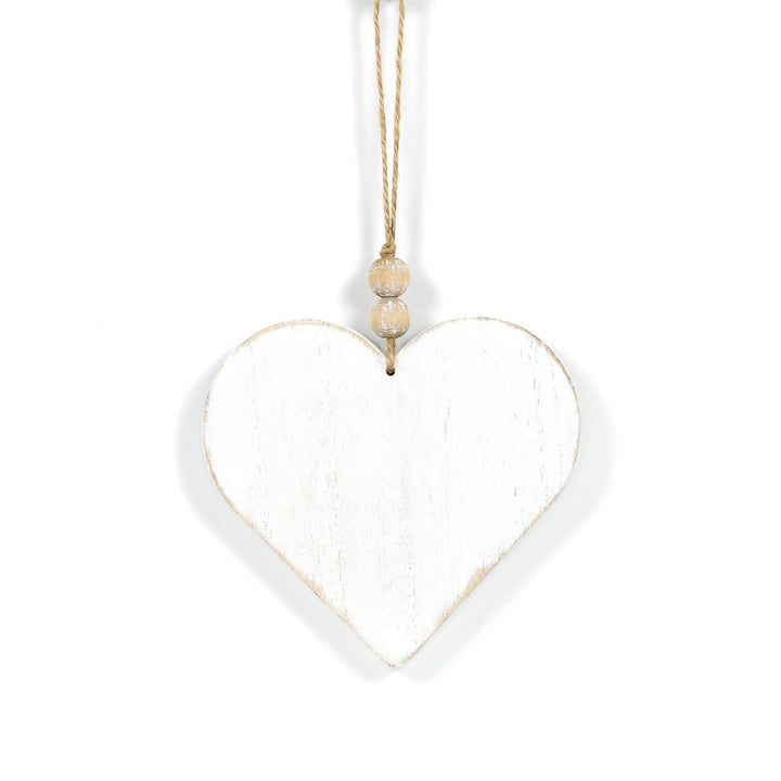 5" x 6" x 0.5" Reversible Wood Ornament (LOVE)