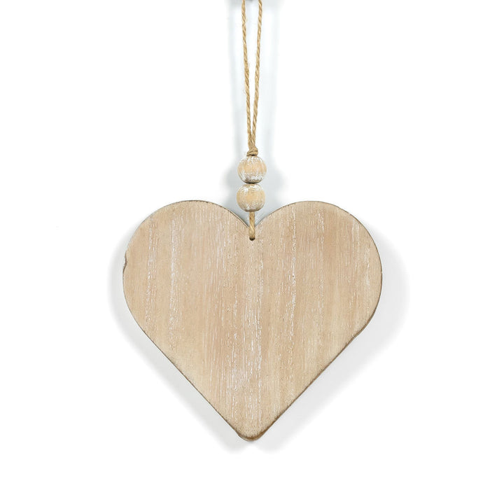 5" x 5" x 0.5" Reversible Wood Ornament (HOME)