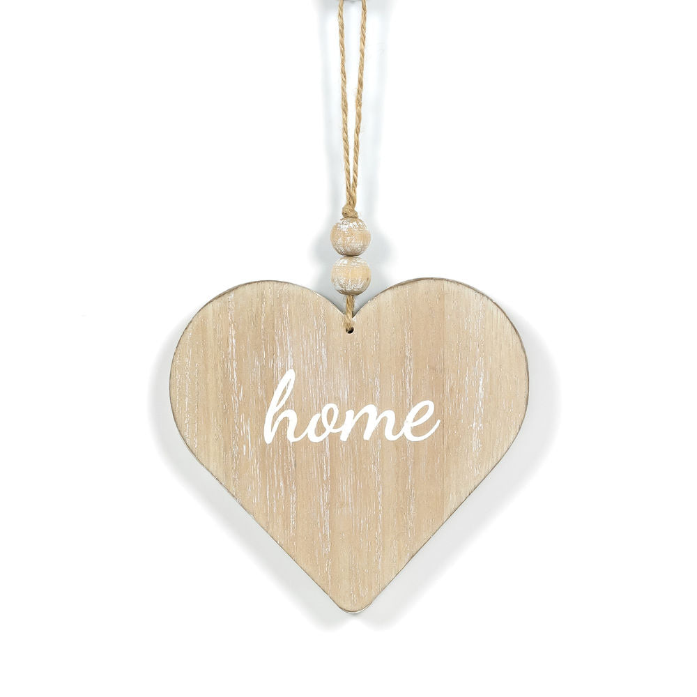 5" x 5" x 0.5" Reversible Wood Ornament (HOME)