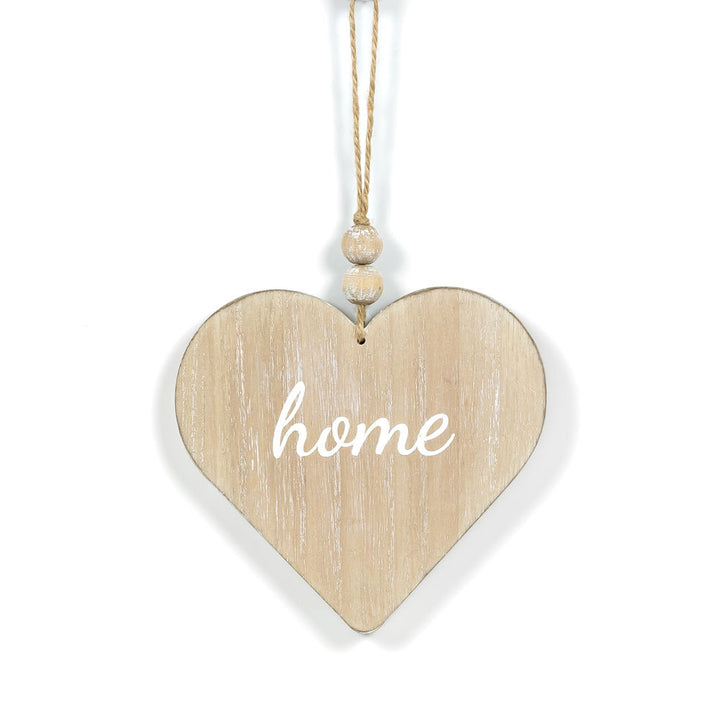 5" x 5" x 0.5" Reversible Wood Ornament (HOME)