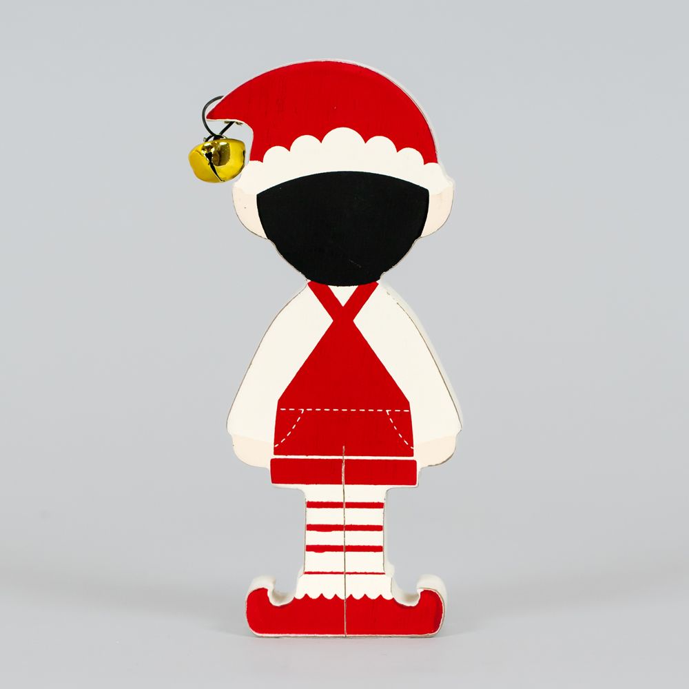 3" x 6" x 1" Chunky Wood Shape (Boy Elf)