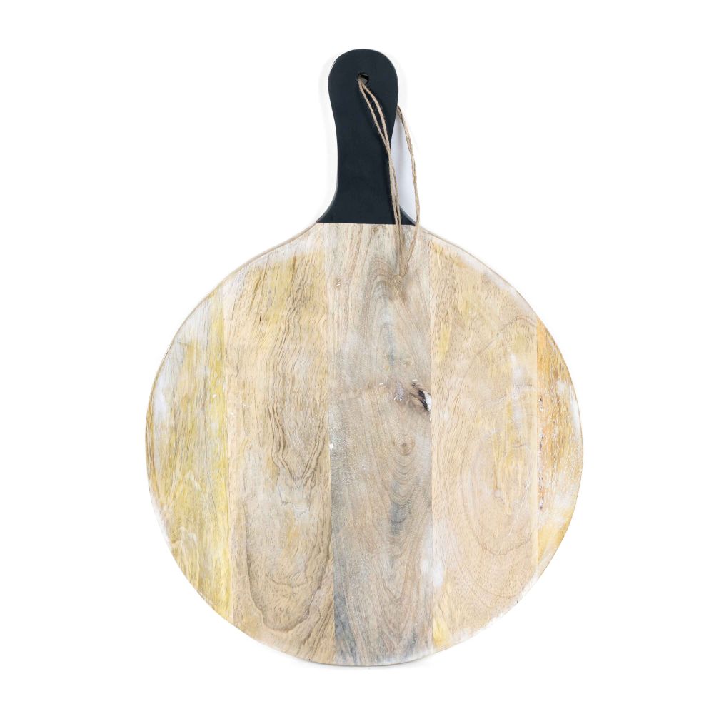 Mango Wood Chopping Board with Handle - Sundara Collection