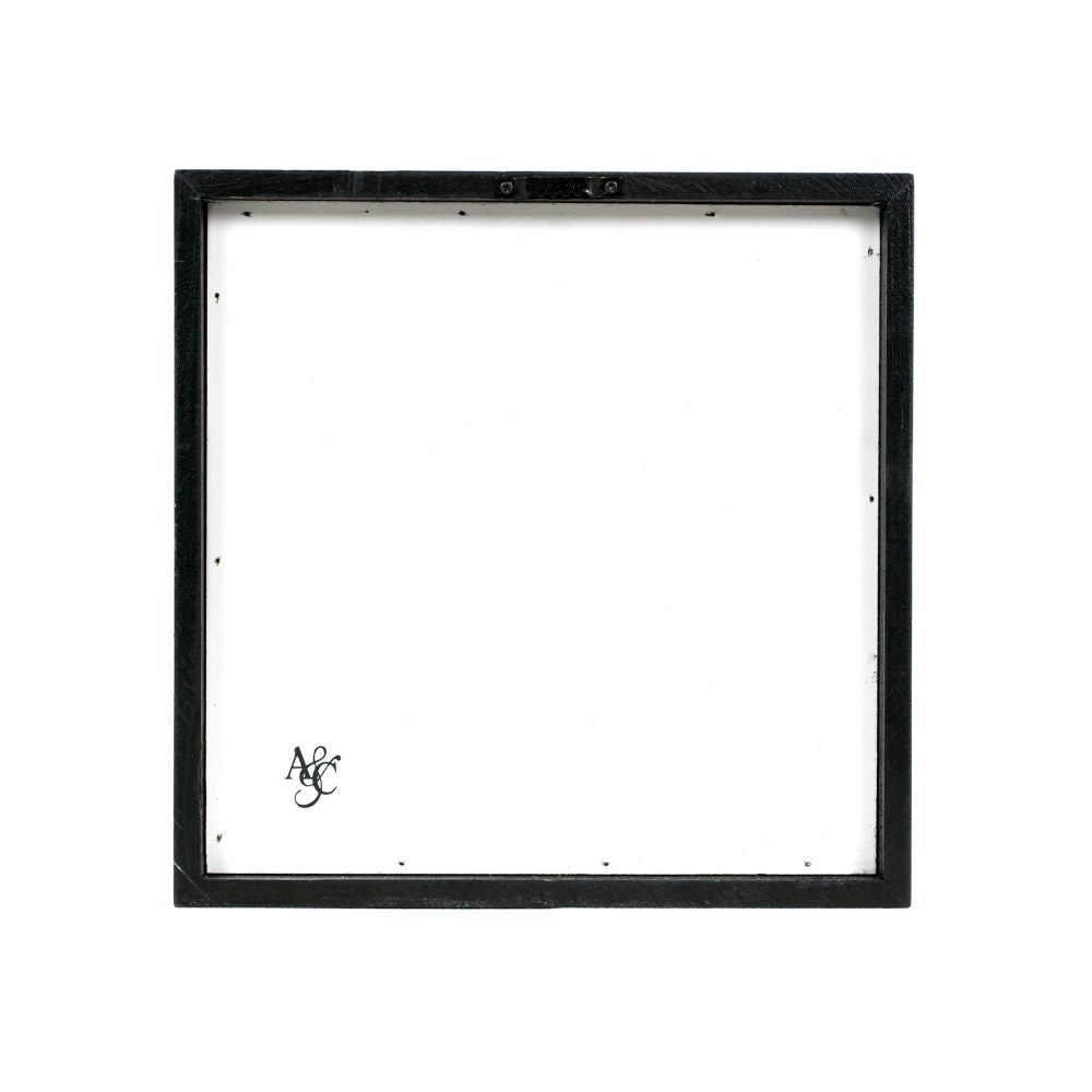 9" x 9" x 1.5" Wood Frame Sign (Light)