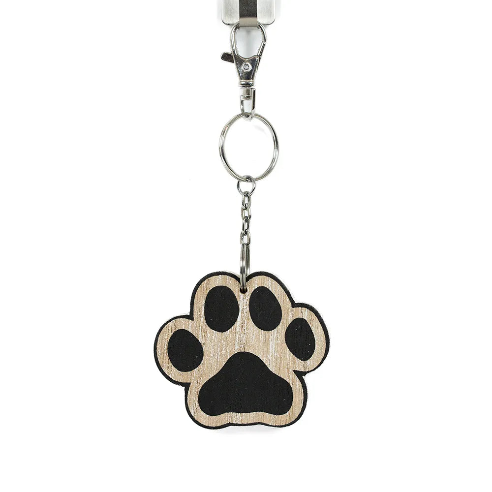 Fur Mama Reversible Key Chain 3x2x.25