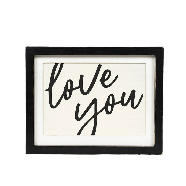 13x10x1.5 Love/Always Reversible Wall Deco
