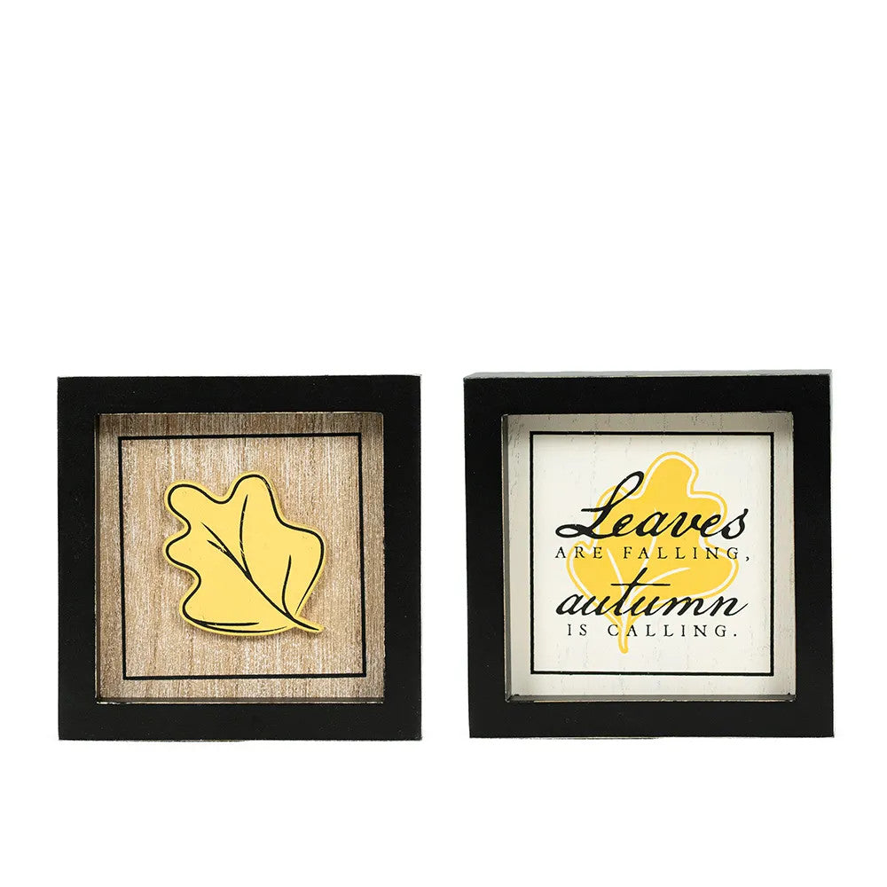 Sweet & Spooky Reversible Wood Frame Sign