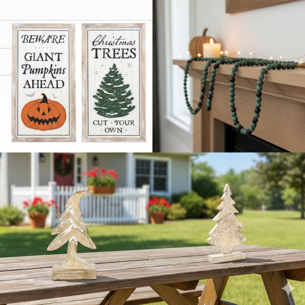 Dwella Decor Christmas Seasonal Decor Kit
