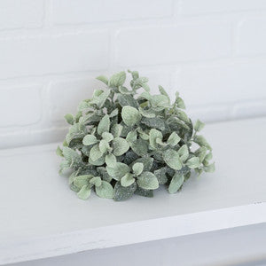 Half Orb 6" Faux Decor - Green