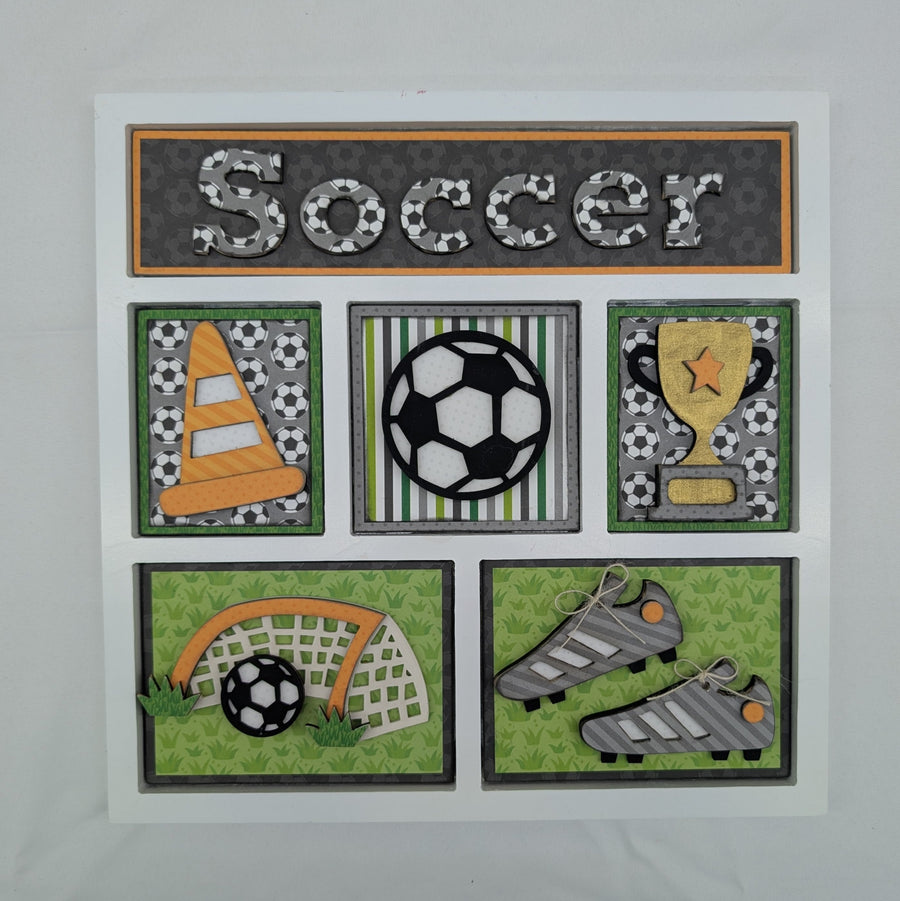 Shadow Box Insert Soccer Shadow Box inserts only – DwellaDecor