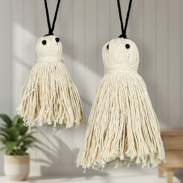 Tassel Ghost Ornaments